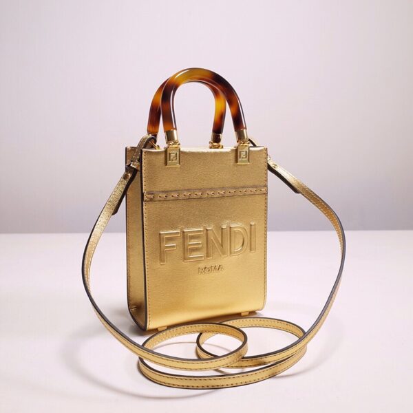 Fendi Mini Sunshine Shopper Bag