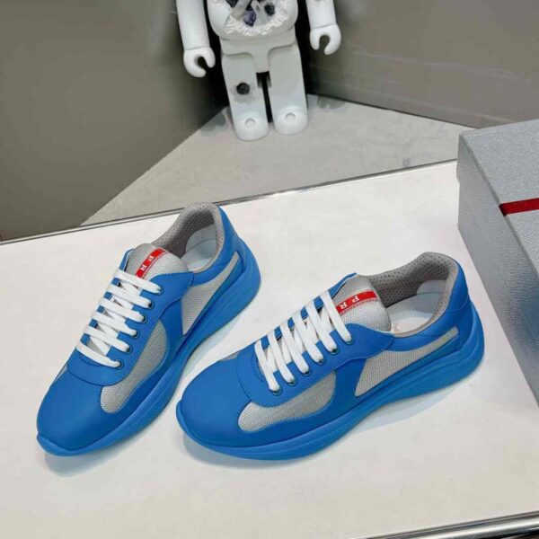 Prada America's Cup Soft Rubber And Bike Fabric Sneakers