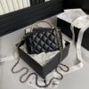 Chanel Black Leather Classic Flap Bag