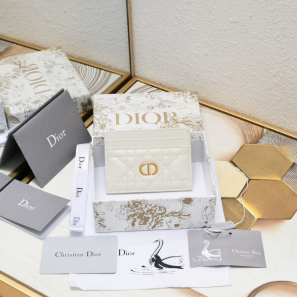 Dior Caro Five-Slot Card Holder