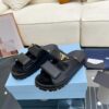 Prada Nappa Leather Slides