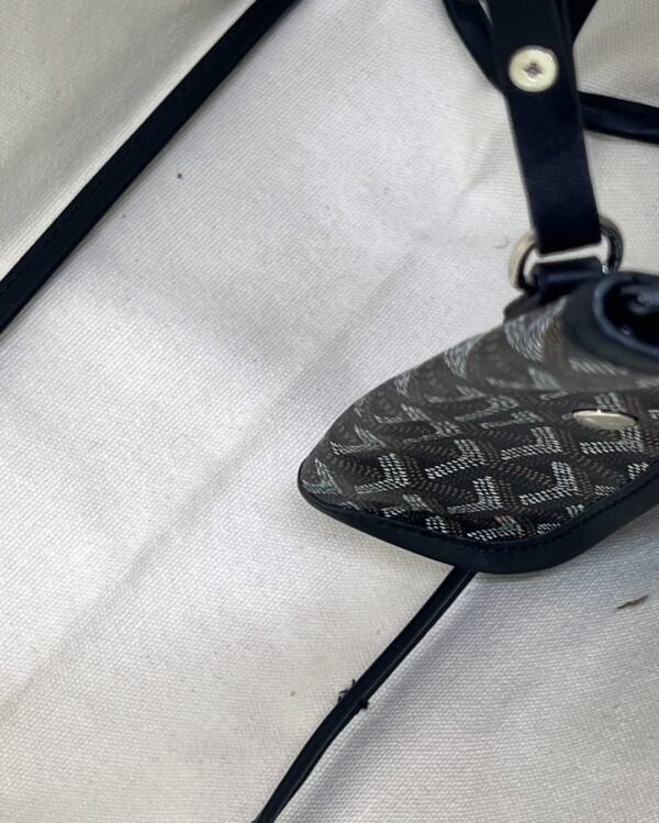 Goyard St Saint Louis PM Black Tote Bag - Image 4