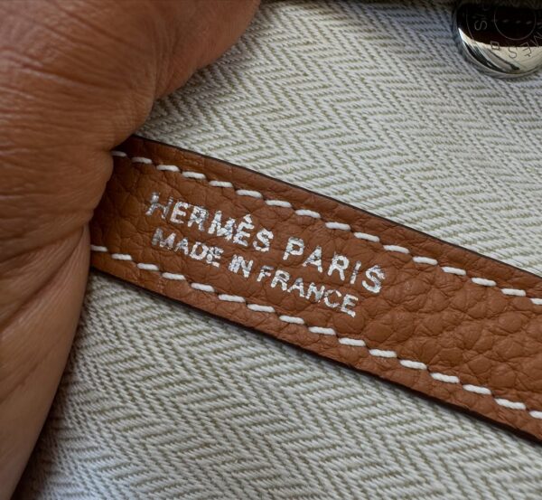 Hermes Negonda Garden Party 30 TPM Gold - Image 7