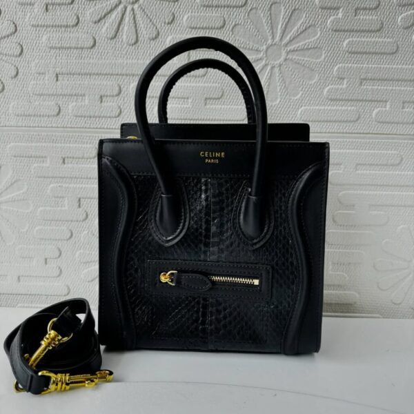 Celine Micro Luggage Tote Bag - Image 9