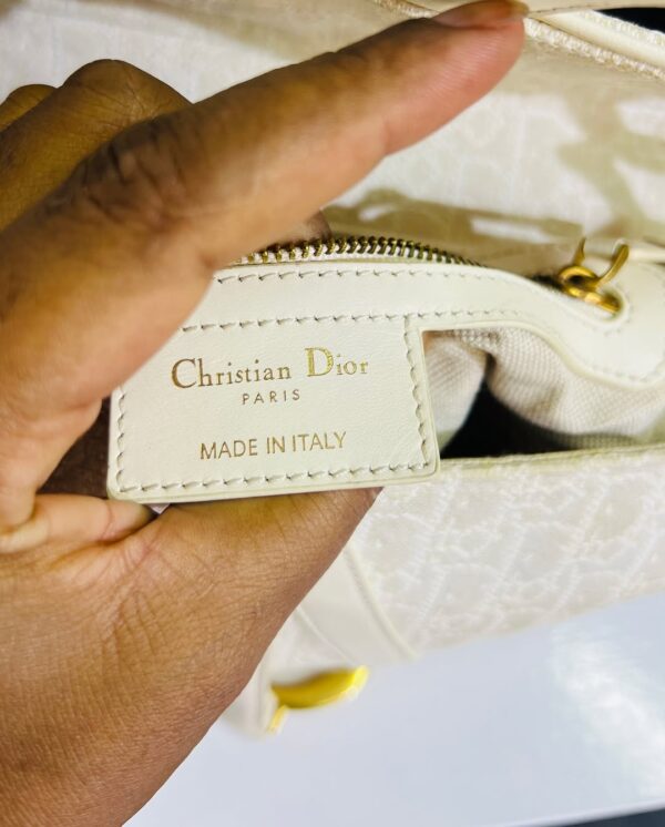 Christian Dior Oblique Jacquard Saddle Bag - Image 5