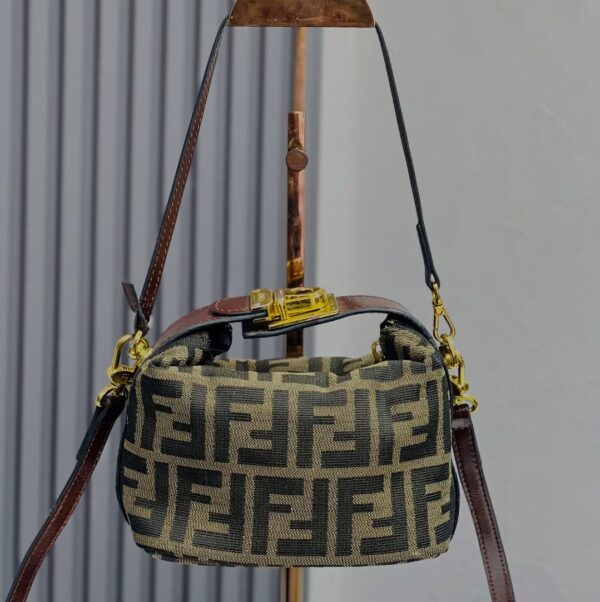 Fendi zucca discount cosmetic bag