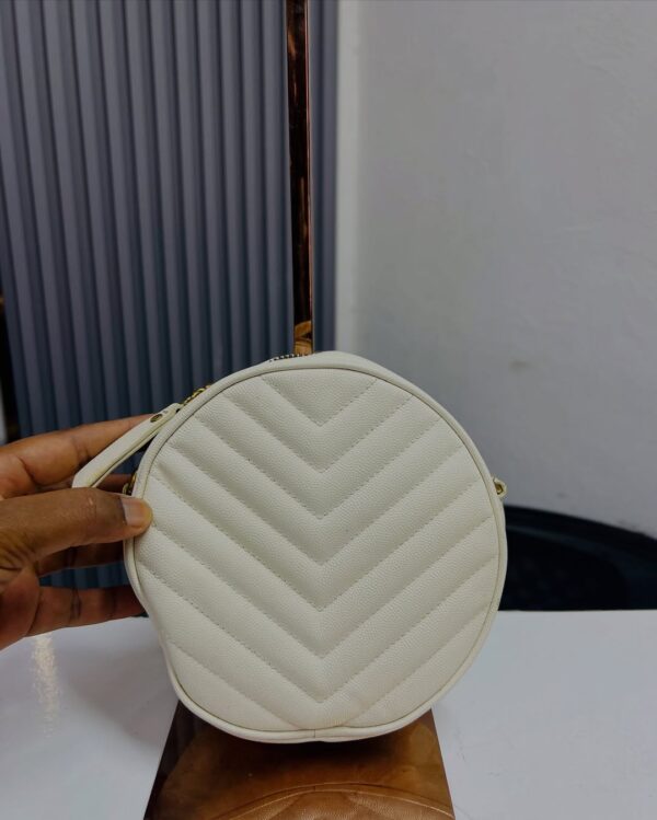 Saint Laurent Vinyle Round Camera Bag - Image 2