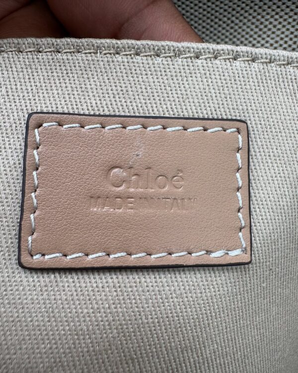 Chloe medium Woody tote bag - Image 3