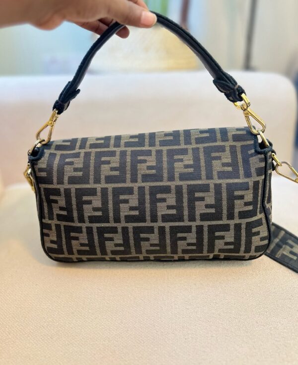 Fendi Baguette Jacquard FF fabric bag - Image 2