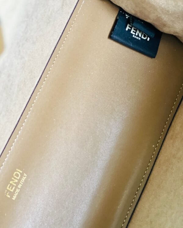 Fendi Zucca Print Sunshine Tote Bag - Image 5