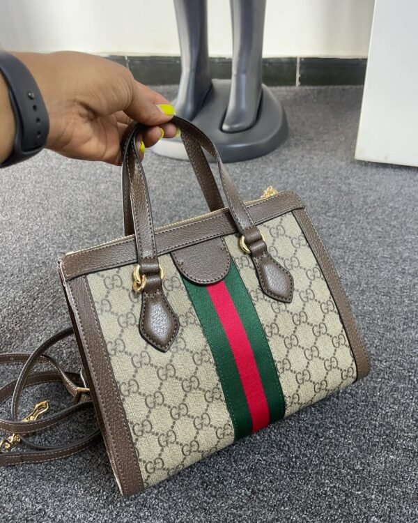 Gucci Ophidia Gg Supreme Canvas Tote Bag
