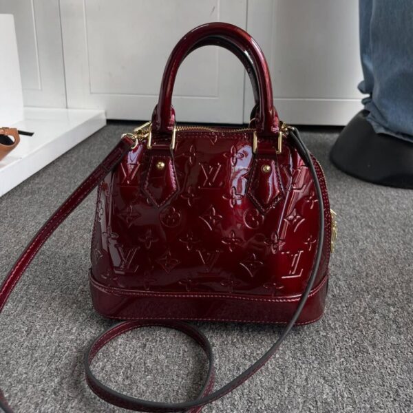 Louis Vuitton Monogram Vernis Alma BB Satchel