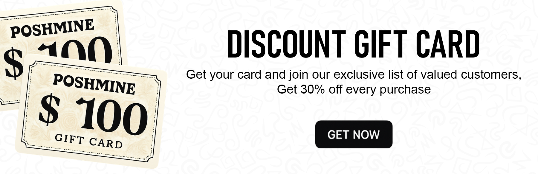 gift card - poshmine