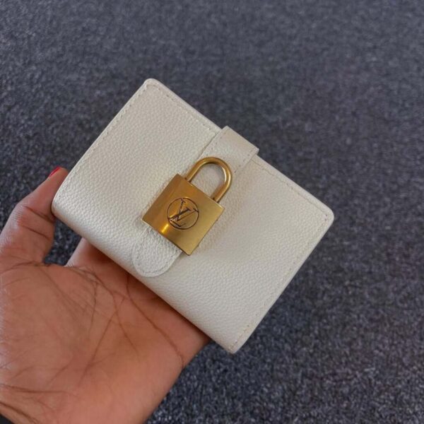 Louis Vuitton Pallas Compact Wallet in Monogram & Cream