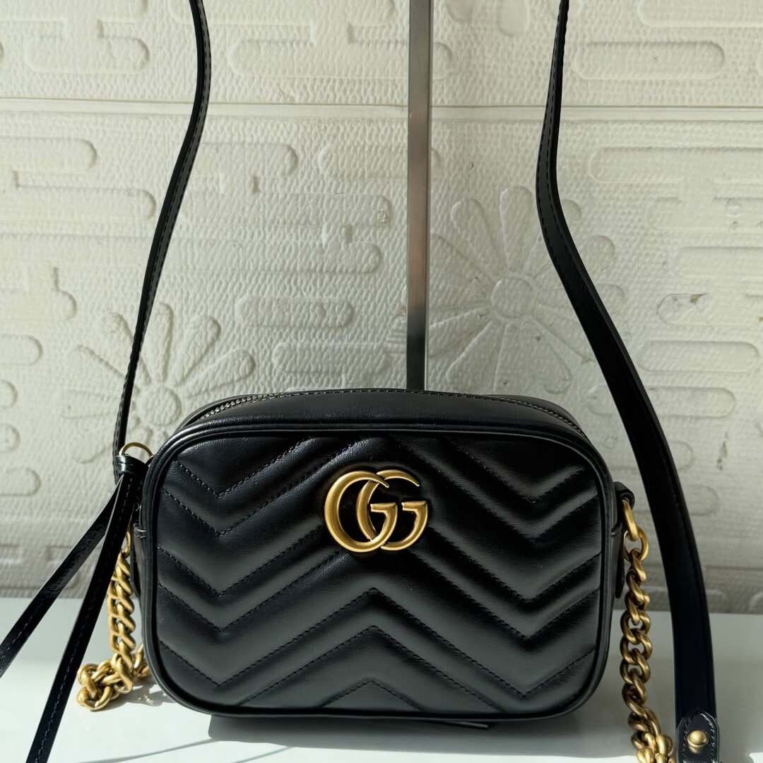Gucci Small GG Marmont Shoulder Bag